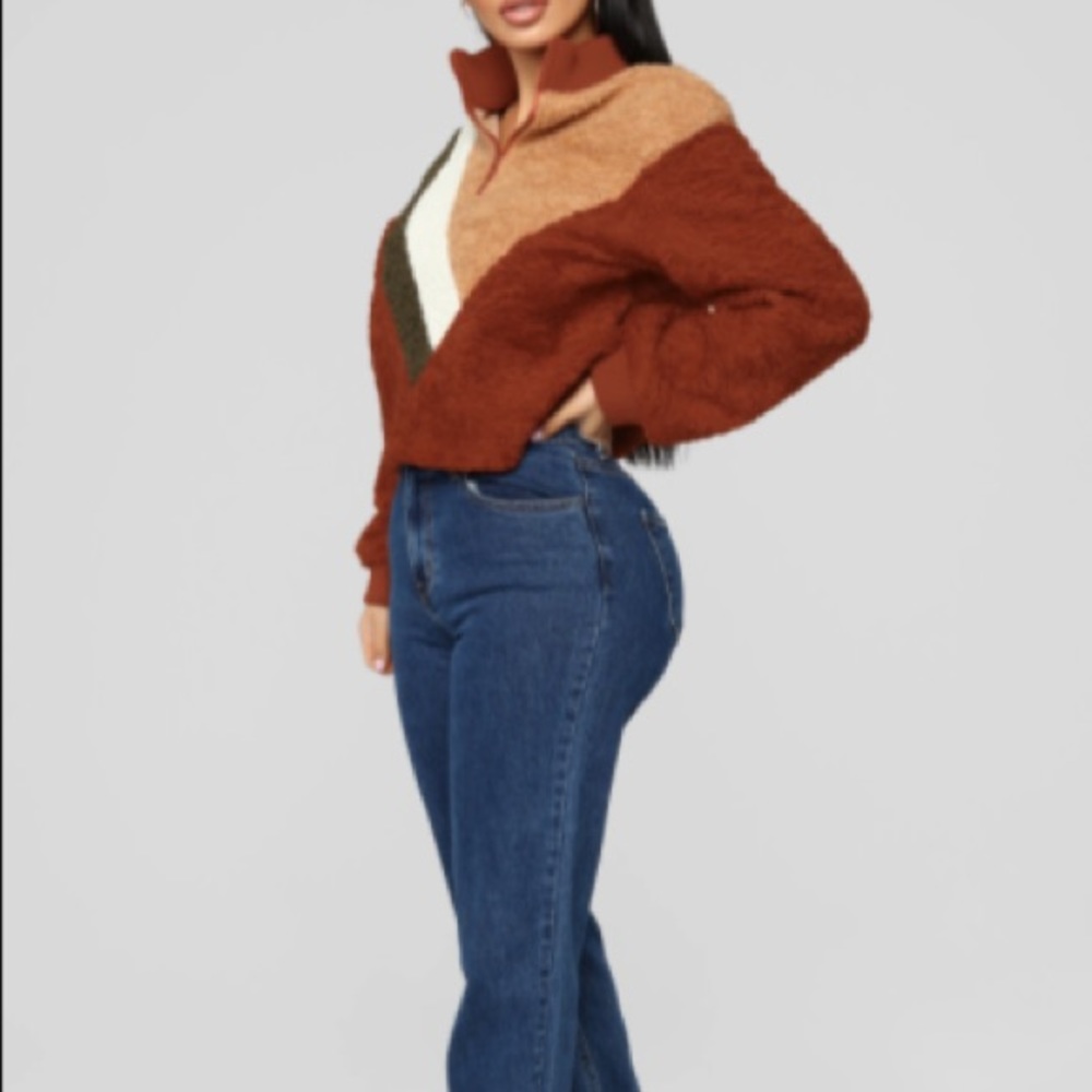 Pull Over Sherpa Sweater